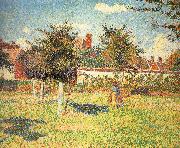 Camille Pissarro Afternoon sunshine France oil painting artist